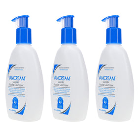 Vanicream Gentle Facial Cleanser back view with ingredients