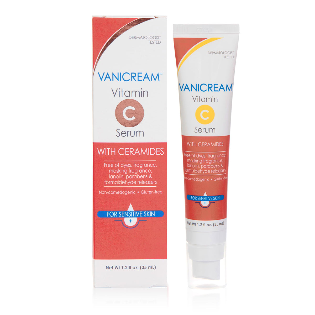 Vanicream Vitamin C Serum 1.2 Fl Oz front view