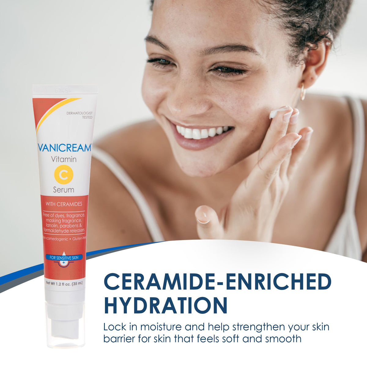 Vanicream Vitamin C Serum airless pump close-up