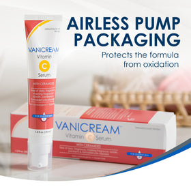 Vanicream Vitamin C Serum texture on hand