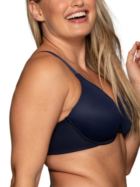 Vanity Fair Full Figure Beauty Back Smoothing Bra side view showing straps