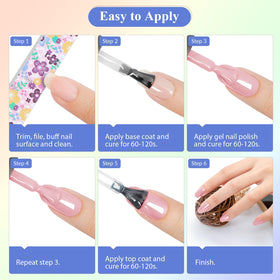 VANREESA gel polish application process
