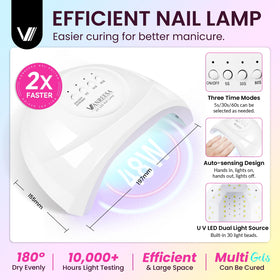 VANREESA manicure tool kit included in the set