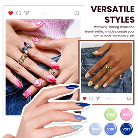 VANREESA UV nail lamp with timer settings