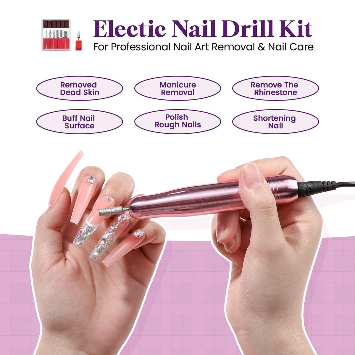 VANSISOS acrylic nail kit packaging front view