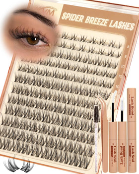 Vanssymunlin Spider Breeze Lash Clusters Kit front view