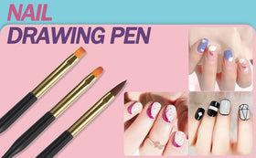 Variety of Artdone nail art brushes in different sizes