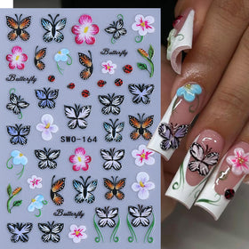 Variety of Floral Designs from STZPRONAIL Nail Stickers