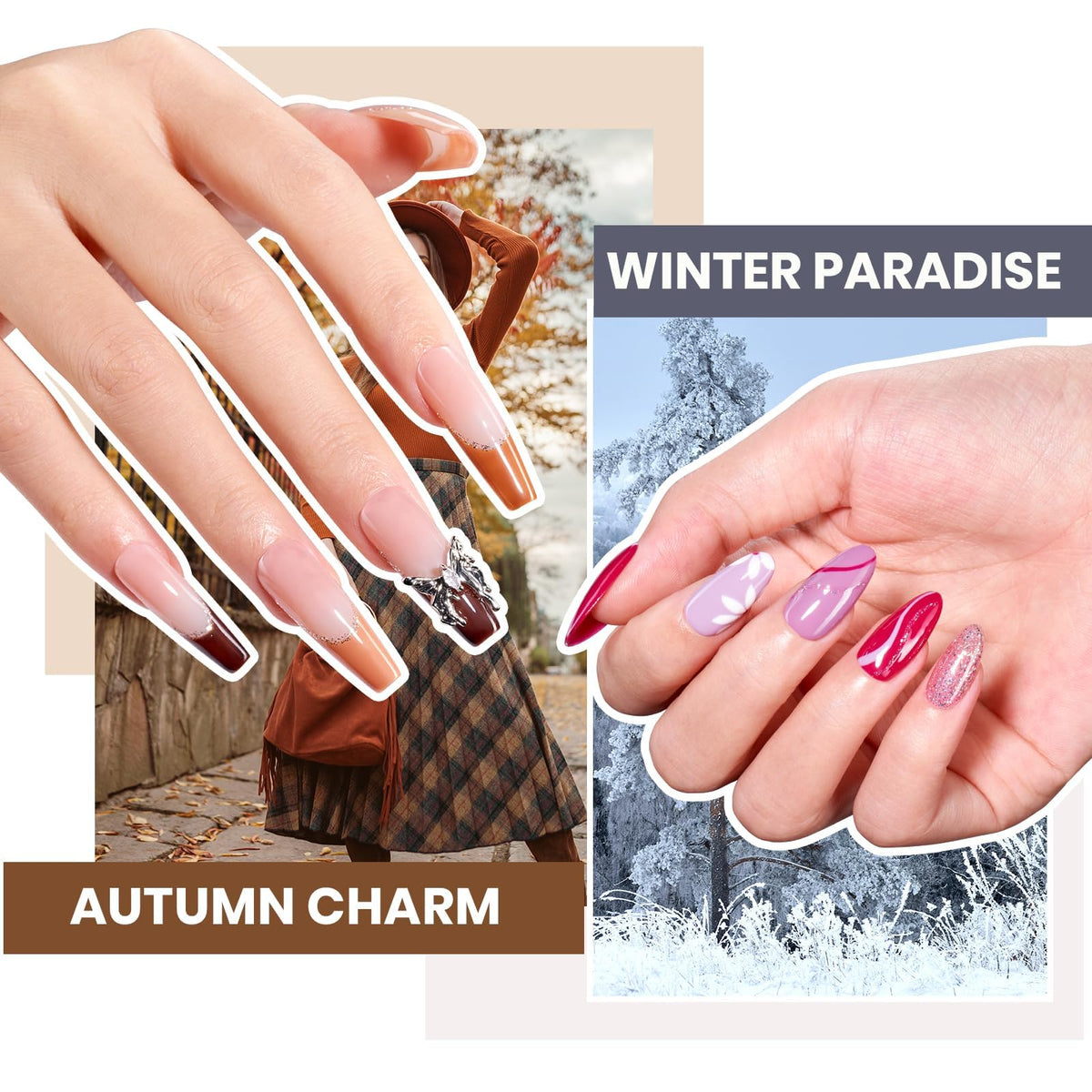 variety of nail tools included in beetles Gel Nail Kit