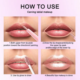 variety of shades in evpct lip liner and lipstick combo