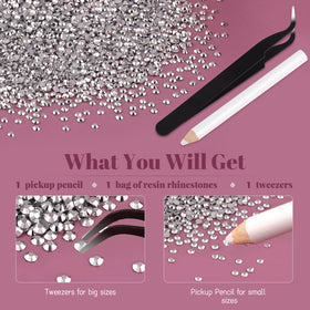 Various applications of BELLEBOOST rhinestones on crafts
