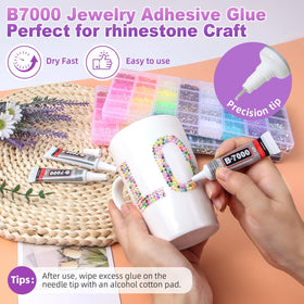 Various tools included in HRLbrc bedazzler kit