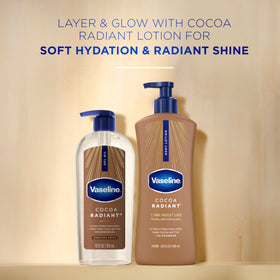 Vaseline Cocoa Radiant Body Gel Oil 12 oz lifestyle application