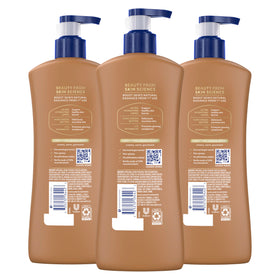 Vaseline Cocoa Radiant Lotion bottle with pump