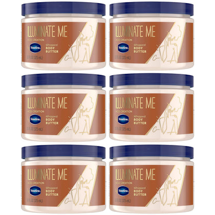 Vaseline Illuminate Me Body Butter 11 Oz front view
