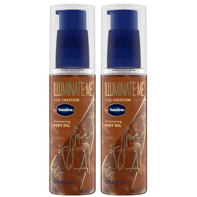Vaseline Illuminate Me Shimmering Body Oil 3.3 Oz front view