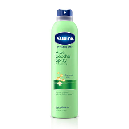 Vaseline Intensive Care Aloe Soothe Spray Lotion 6.5 Oz front view