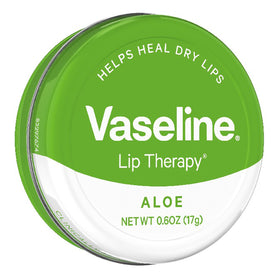 Vaseline Lip Therapy Aloe Vera Lip Balm Tin side view