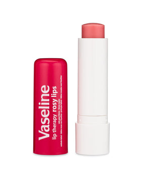 Vaseline Lip Therapy Care Rosy stick on a desk