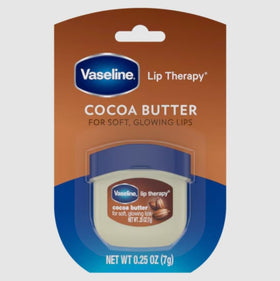 Vaseline Lip Therapy Cocoa Butter 0.25 oz back view