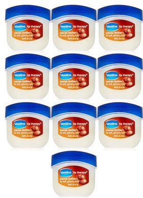 Vaseline Lip Therapy Cocoa Butter 0.25 oz front view