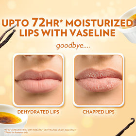 Vaseline Lip Therapy Creme Brulee 25g in a handbag
