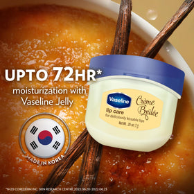 Vaseline Lip Therapy Creme Brulee 25g with ingredients