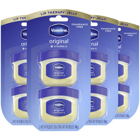 Vaseline Lip Therapy Mini Lip Balm four twin packs front view