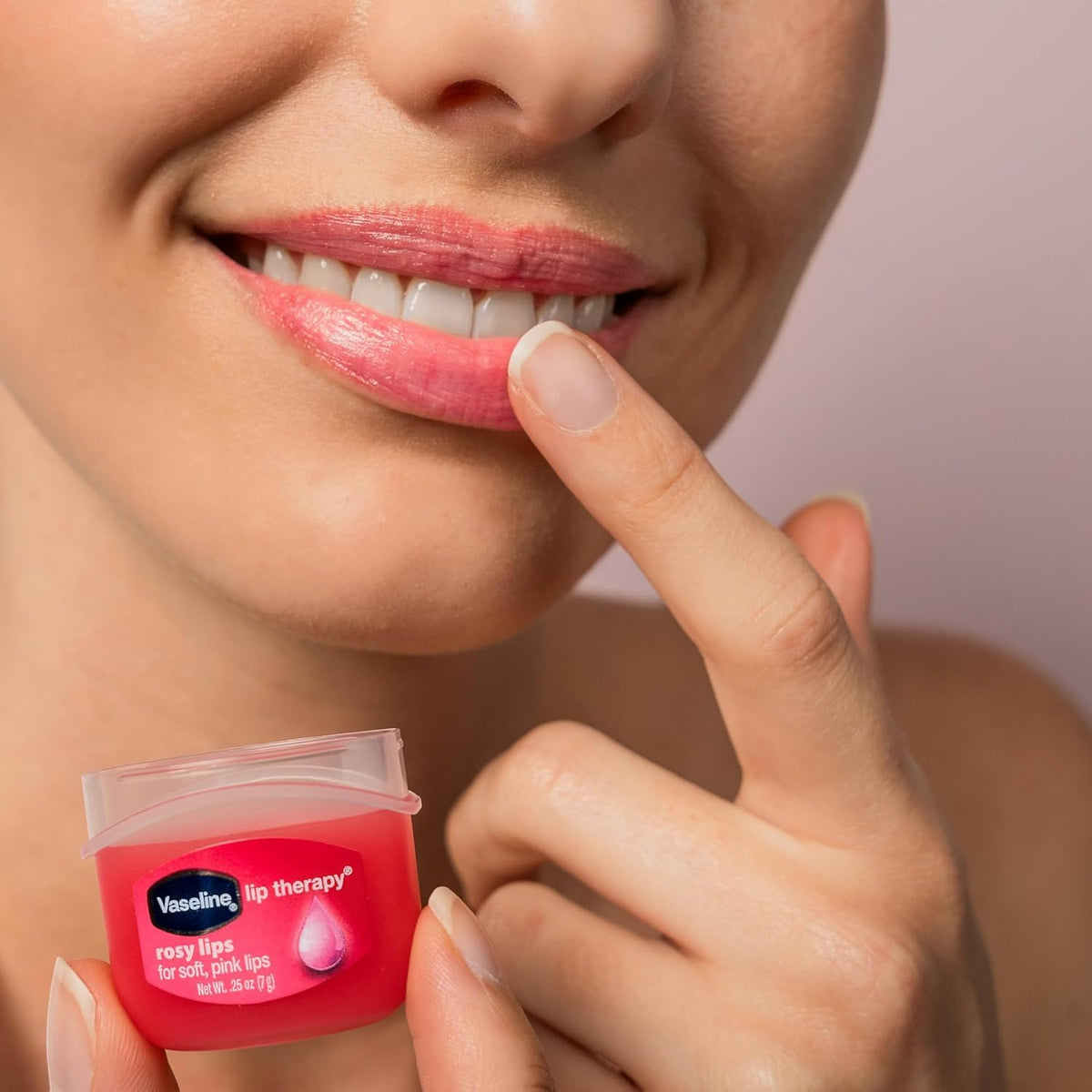 Vaseline Lip Therapy Rosy Lips Mini with other beauty products