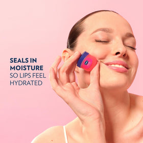 Vaseline Lip Therapy Rosy Lips Mini with rose petals
