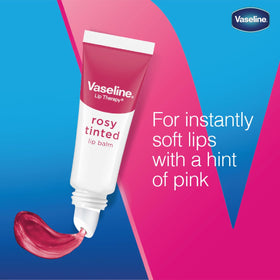 Vaseline Lip Therapy Rosy Lips Moisturising Lip Balm packaging details