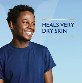 Vaseline Men's Extra Strength Lotion 10 oz packaging details