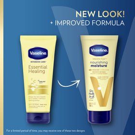 Vaseline Nourishing Moisture Body Lotion 3.4 oz back view