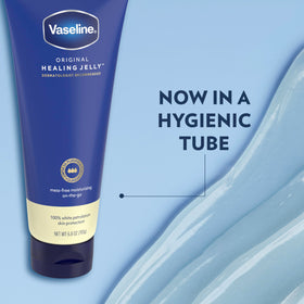 Vaseline Original Healing Jelly 6.8 OZ tube with cap open