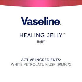 Vaseline Petroleum Jelly Baby 13oz jar with lid open