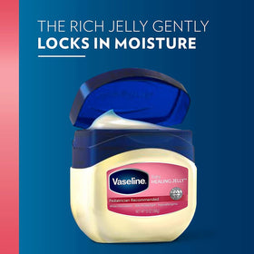 Vaseline Petroleum Jelly Baby application on a baby's skin