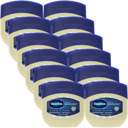 Vaseline Petroleum Jelly Original 1.75 oz jar front view