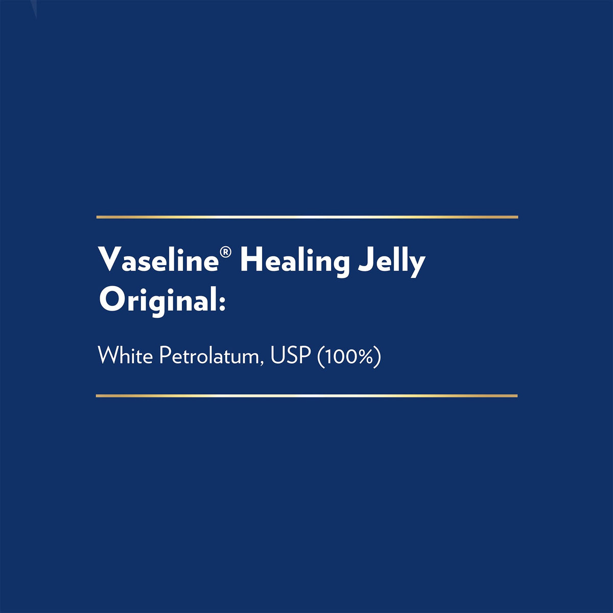 Vaseline Petroleum Jelly Original 1.75 oz jars displayed together