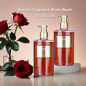 Vassili Body Wash 24.6 Fl Oz side view highlighting pump