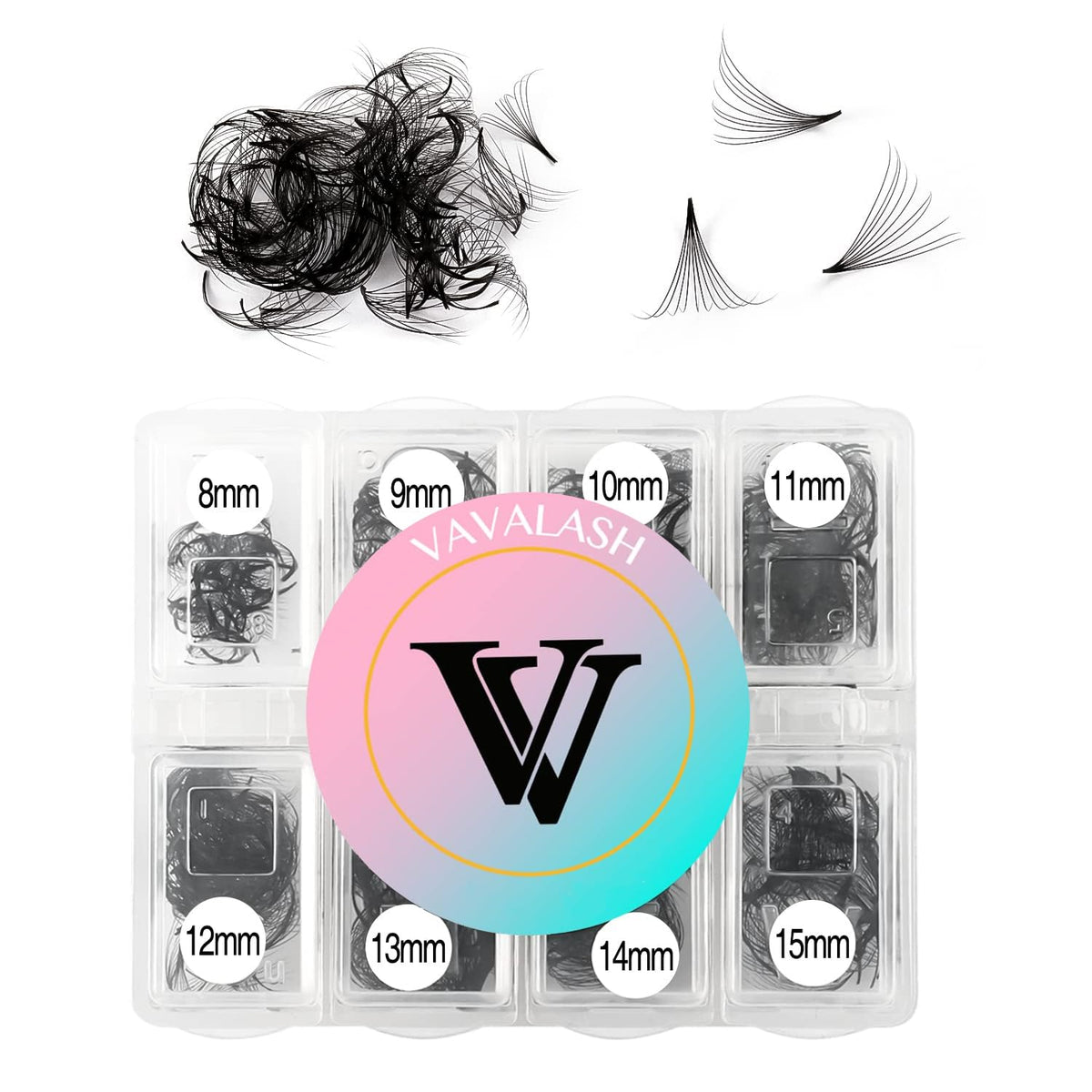 VAVALASH 600 Fans Premade Lash Extensions box front view