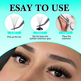 VAVALASH eyelash extensions tray with 0.05 thickness