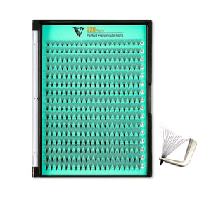 VAVALASH Premade Volume Fans Eyelash Extensions tray with 320 fans