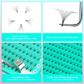 VAVALASH Premade Volume Fans Lash Extensions packaging