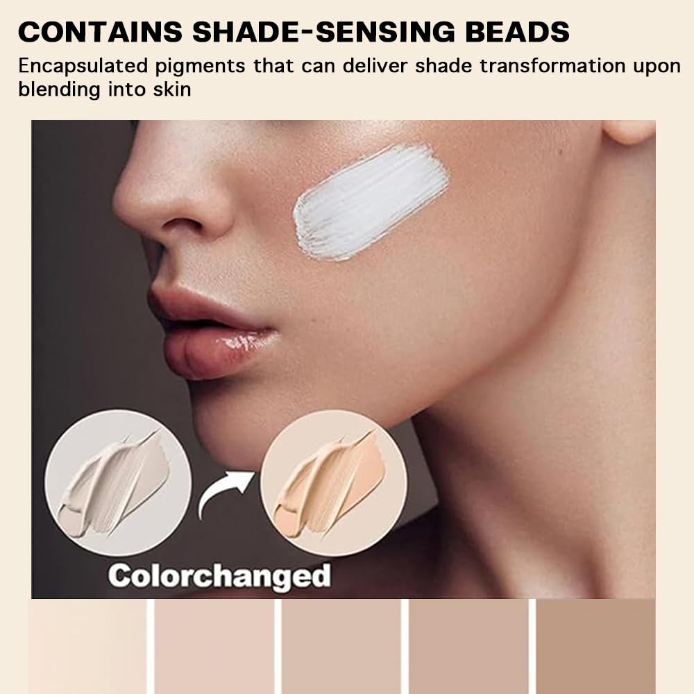VBEYD foundation application with brush on model