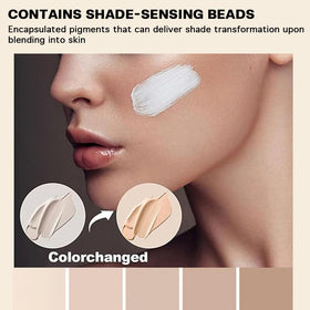 VBEYD foundation application with brush on model