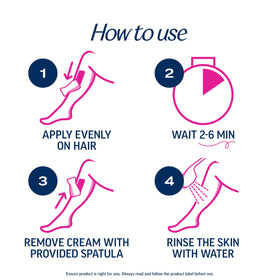 Veet Hair Removal Cream packaging details