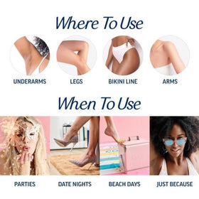 Veet Leg & Body Hair Removal Kit side view