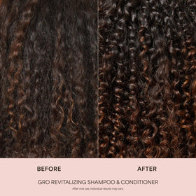 VEGAMOUR GRO Shampoo bottle side view