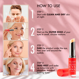 VELAMO ADVANCED Retinol Eye Stick lifestyle scene