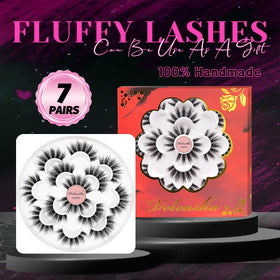 Veleasha 5D Faux Mink False Eyelashes Dubai in use